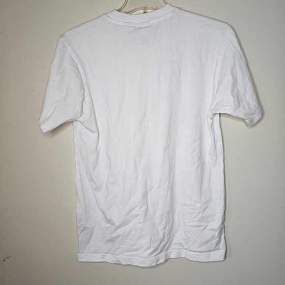 Adidas G Shmoofoil T-Shirt - White/Rose Tone Size Small - Picture 6 of 8
